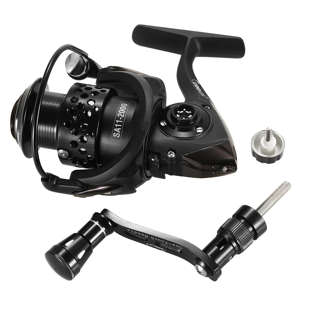 Катушка рыболовная COONOR SA11 2000 6000 11 + 1 шарикоподшипников|fishing gear|fishing reelmetal spool |