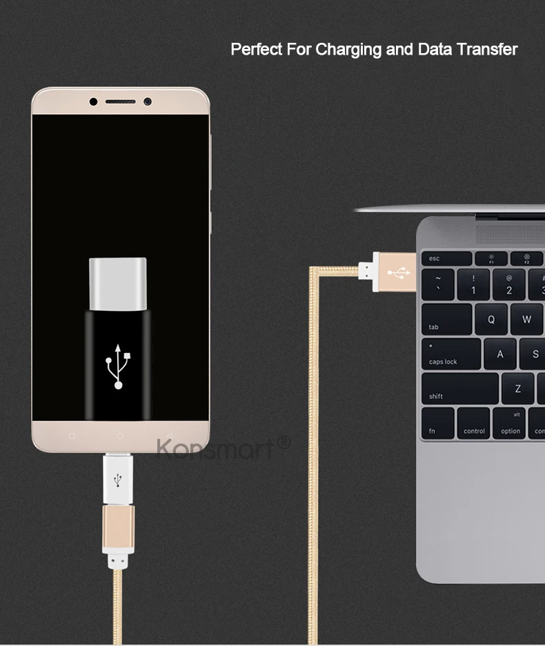 Адаптер usb type-C для синхронизации данных MicroUSB для мобильного телефона samsung huawei Xiaomi Android iPhone XR XS 5s 6S 7 8 Plus Быстрая зарядка