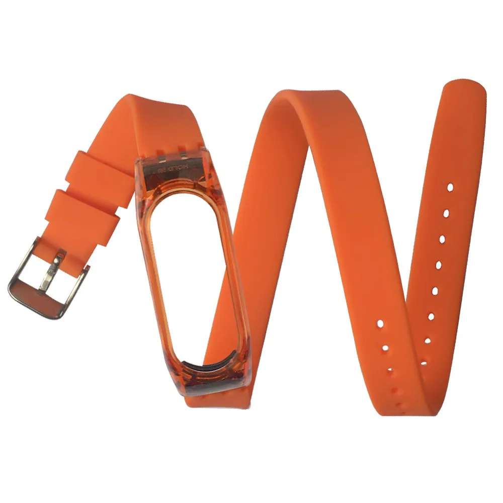 

OTOKY Watchbands Watch Strap Silicon Soft Sport Strap Bracelet Adjustable Replacement For Xiaomi Mi Band 2 43CM