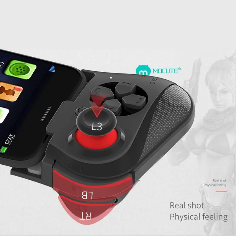 MOCUTE 058 Game Pad Wireless Bluetooth Controller Joystick Remote Control Gamepad For Phone VR PC TV Gamingpad