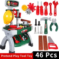 Новый 1 комплект, играть инструменты, игрушки детские Инструменты для ремонта претендует окружающей среды Пластик техническое