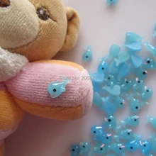 RC168 30 шт милый Дельфин Форма ногтей смолы украшения Outlooking