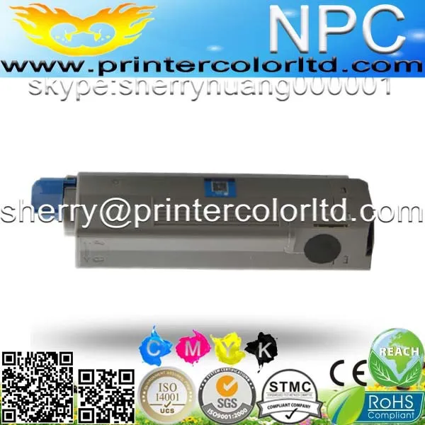 Тонер для OKIdata C821n тонер OKI-data 44643002 OKI data C801-n черный КАРТРИДЖ принтера-низкая