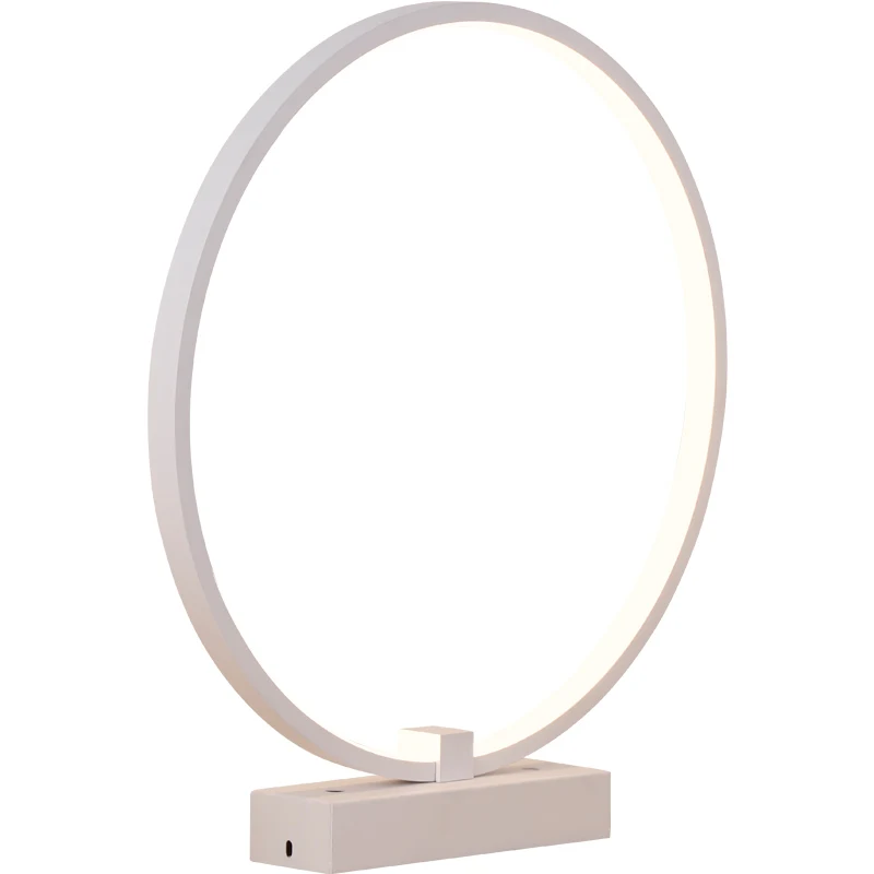 

Modern minimalist round LED Table Light Acrylic Desk Lamp For Bedroom Bedside lamp Home Lighting Fixture lampe de table