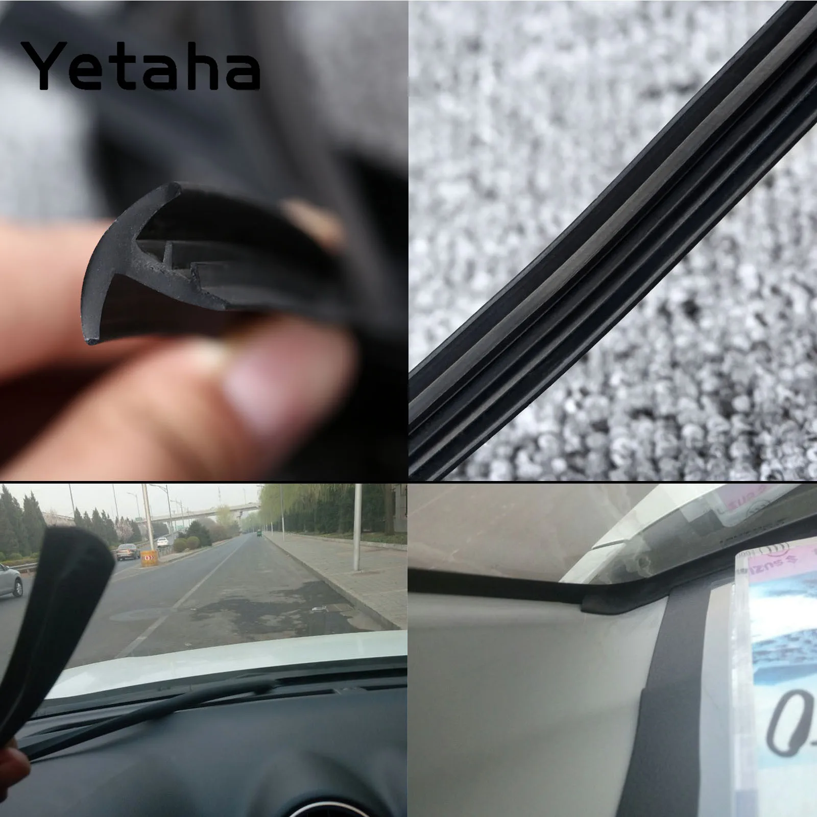 Звукоизоляционная Пылезащитная уплотнительная лента Yetaha 1 6 м силиконовая
