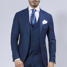 Высокое качество мужские высокого качества на заказ платье жениха, держит костюм(пиджак+ брюки+ жилет, галстук