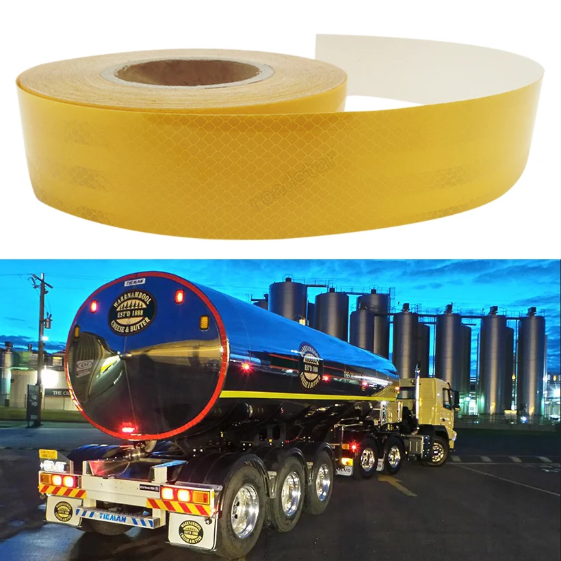 

5cm X25m Micro-Prisms Reflective Tape Sticker For Bicycle Protection Bicycle Decals Stickers Protection For car