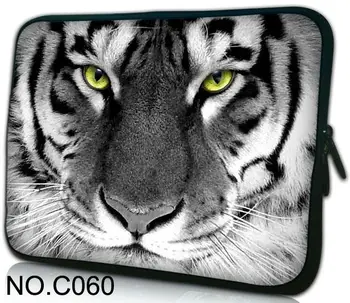 

Hot White Tiger Head laptop Notebook Sleeve Case Bag For 10.1" 11.6" 12" 13.3" 14" 15" 15.6" HP Pavilion ASUS ThinkPad DELL SONY
