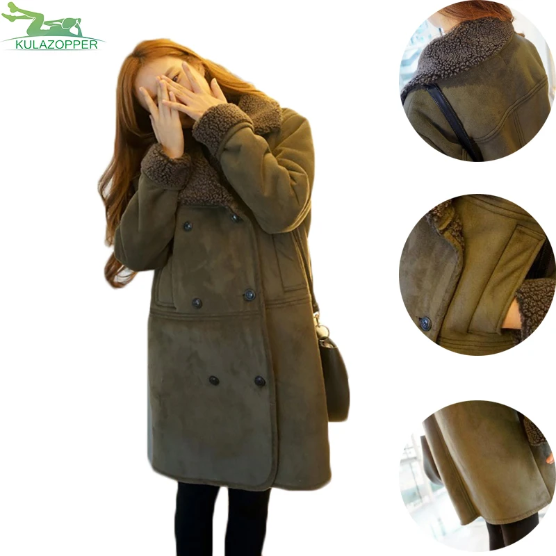 Picture Long Qw673 Daim Manteau Outwear Mode En Femmes Les Faux De Chaude D'hiver Épaisse Lambwool Color Taille La Pour Plus Veste Fourrure RRPH4nw6qS