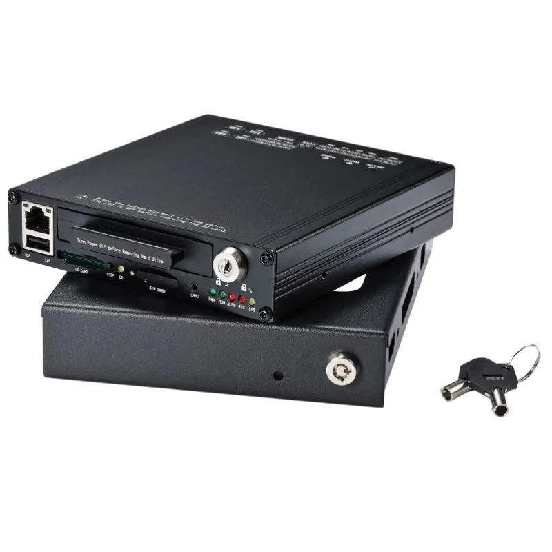  DHL gratis HDVR8085 8CH HDD móvil DVR GPS WIFI G-sensor 3G 4G vehículo móvil DVR MDVR sistema de gr