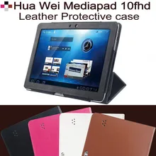 Роскошный кожаный чехол для Mediapad 10 fhd с защитой экрана Mediapad 10FHD