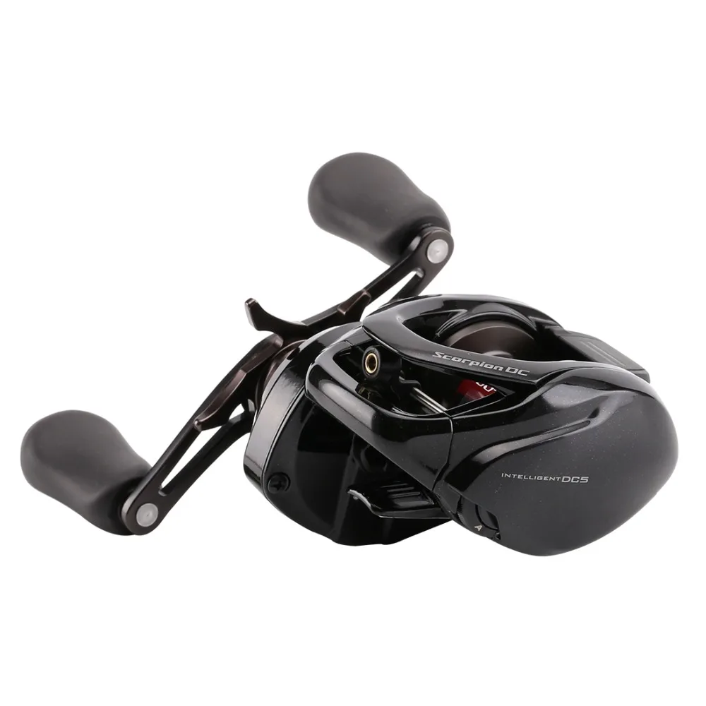 Оригинальная Новинка Shimano Scorpion DC 100 100HG 101HG 101 baitcasing Рыболовная катушка 8BB 5 кг I DC5 X