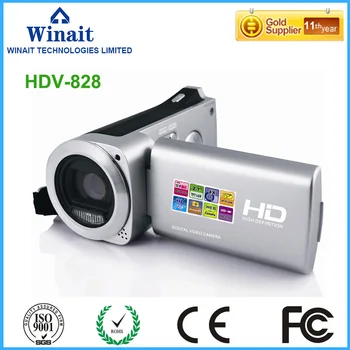 

Home use mini video camcorder HDV-828 HD 1280*720 max 18mp 2.7" LCD display photografia PC camera 10s self-timer USB/TV output