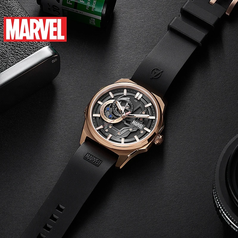 Mens Watch Official Marvel Iron Man M6013 Action Gadget