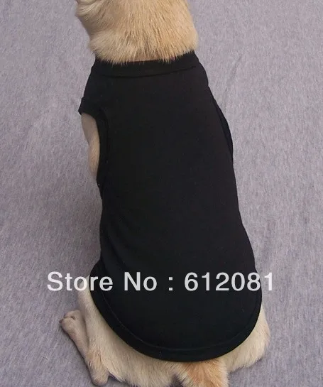 Однотонная Однотонная футболка для собак модная летняя юбка для собак летняя одежда для щенков Одежда для собак 20cs/лот