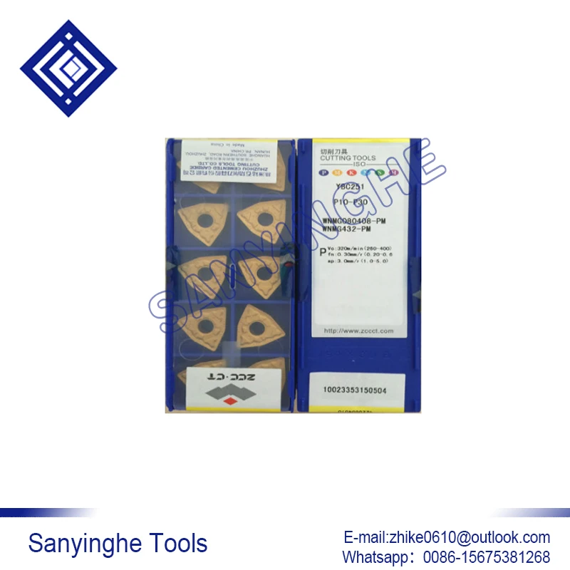 

free shipping high quality sanyinghe 10pcs/lots YBC251 SNMG090308-PM cnc carbide turning inserts