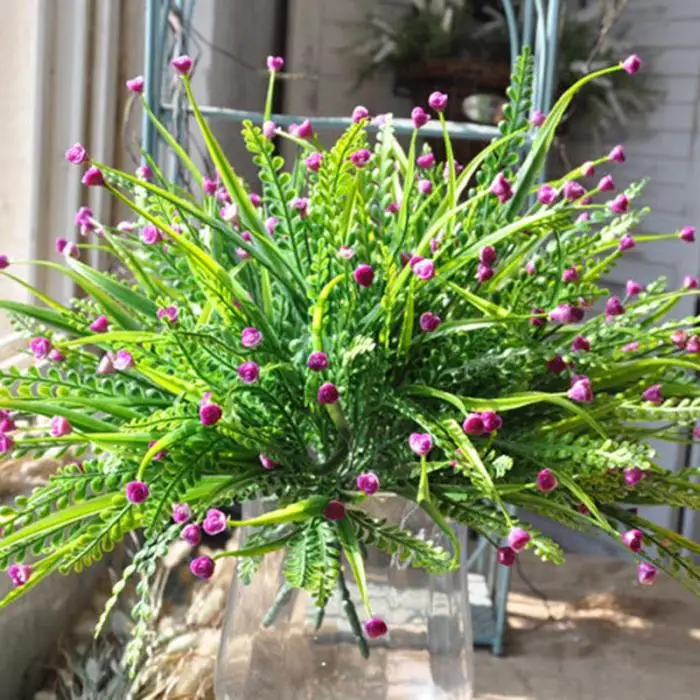 Simulation Artificial Plant Flower Vivid Decoration for Festival Wedding Office 66CY