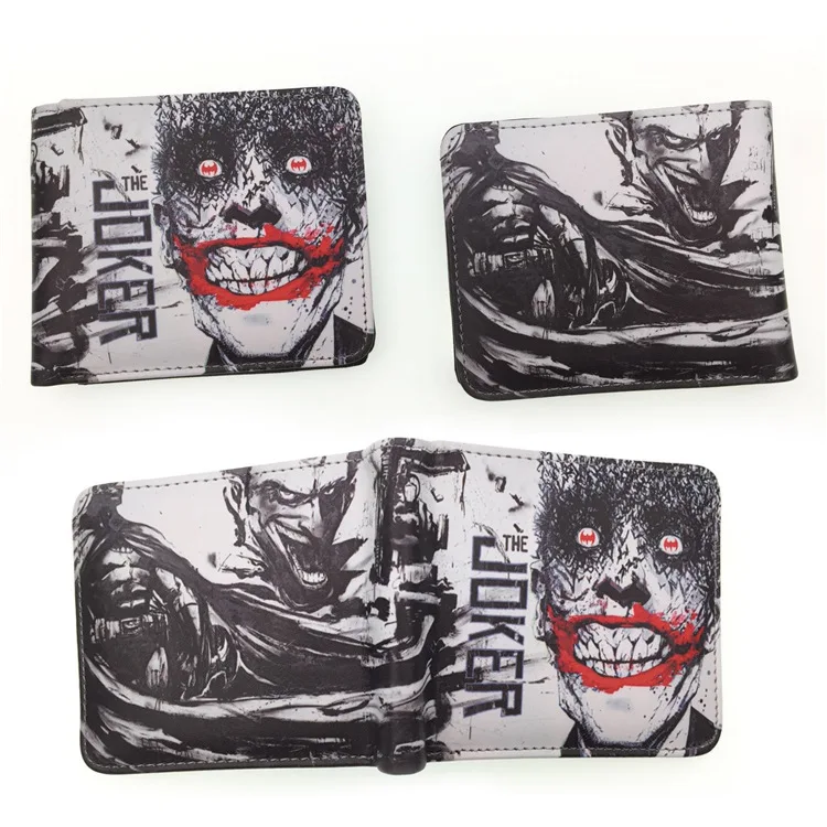 New Tokyo Ghoul Wallet Cartoon Anime Movies Student Male and Female Short Wallets with Card Holder Zipper Coin Pocket Purses