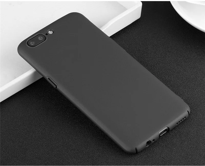 Чехол для oneplus 5, Твердый чехол из поликарбоната one plus 5, чехол MOFi 1+ 5, чехол для oneplus 5, чехол, coque funda, черный матовый чистый