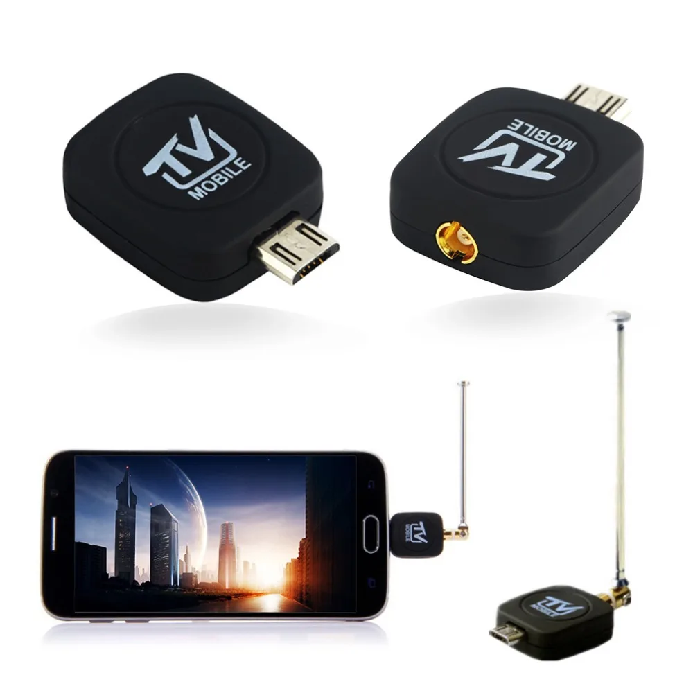 TV Receivers DVB T Digital Mobile Android Phone Mini Micro USB TV Tuner