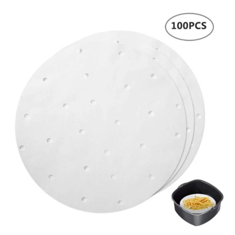 

Bamboo Steamer Air Fryer Paper Liners 100Pcs Parchment 9inch Cake Pans Baking Accessories Fashionable New Fashion