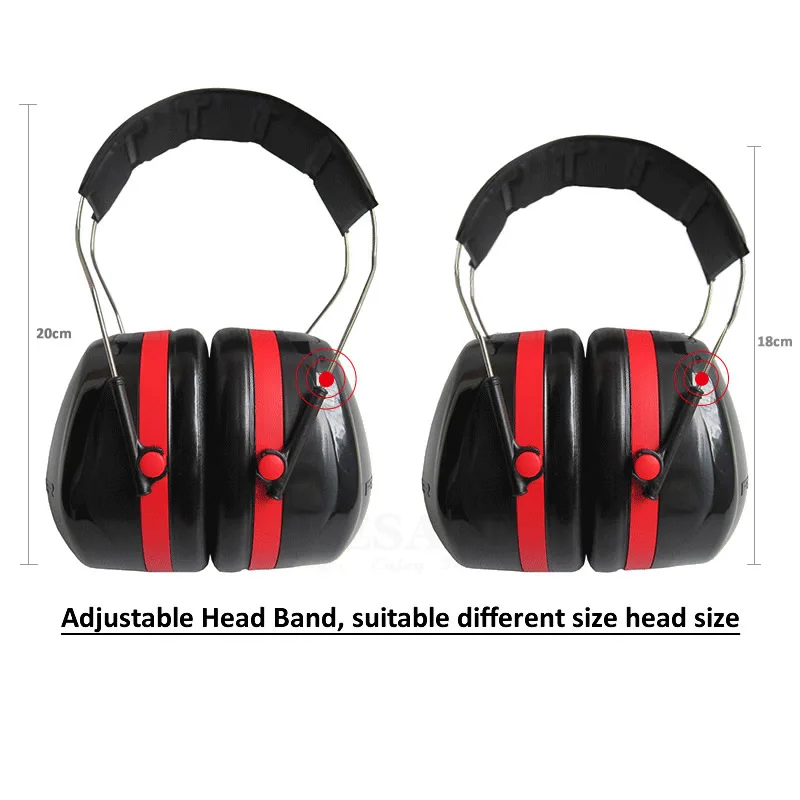 Casque anti-bruit Insonorisé Tir sportif Etude sommeil Protection