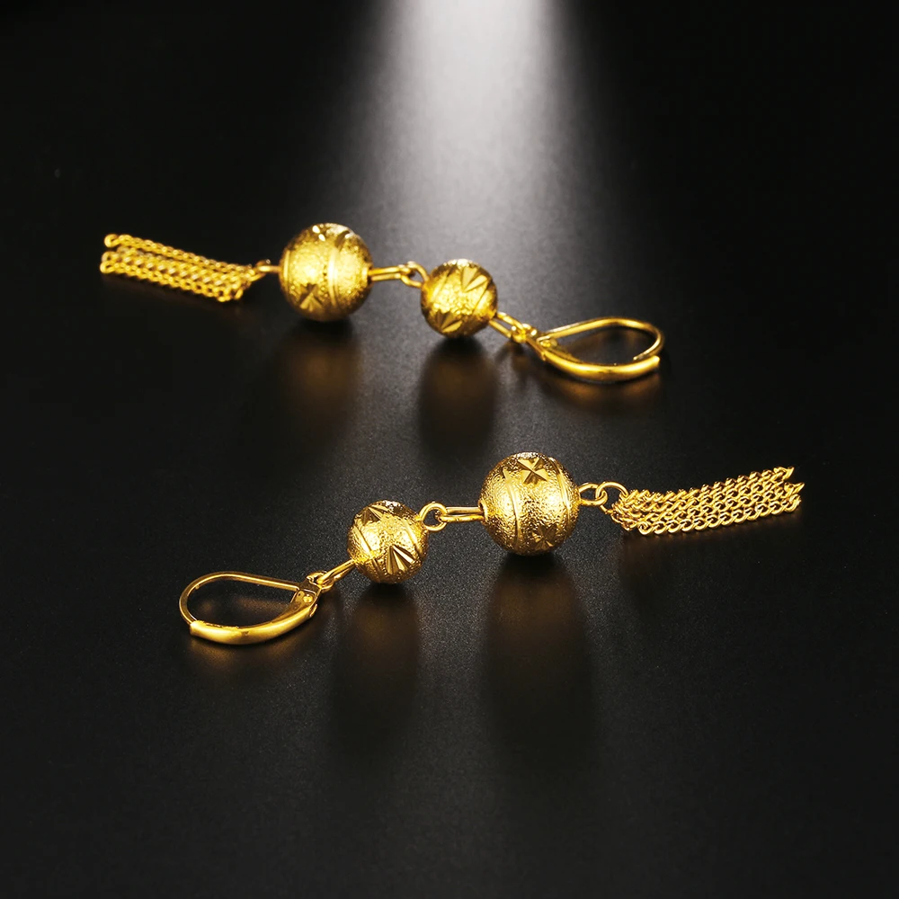 Женские серьги подвески в виде круглых шариков|tassel dangle earring|dangle earringsearrings |