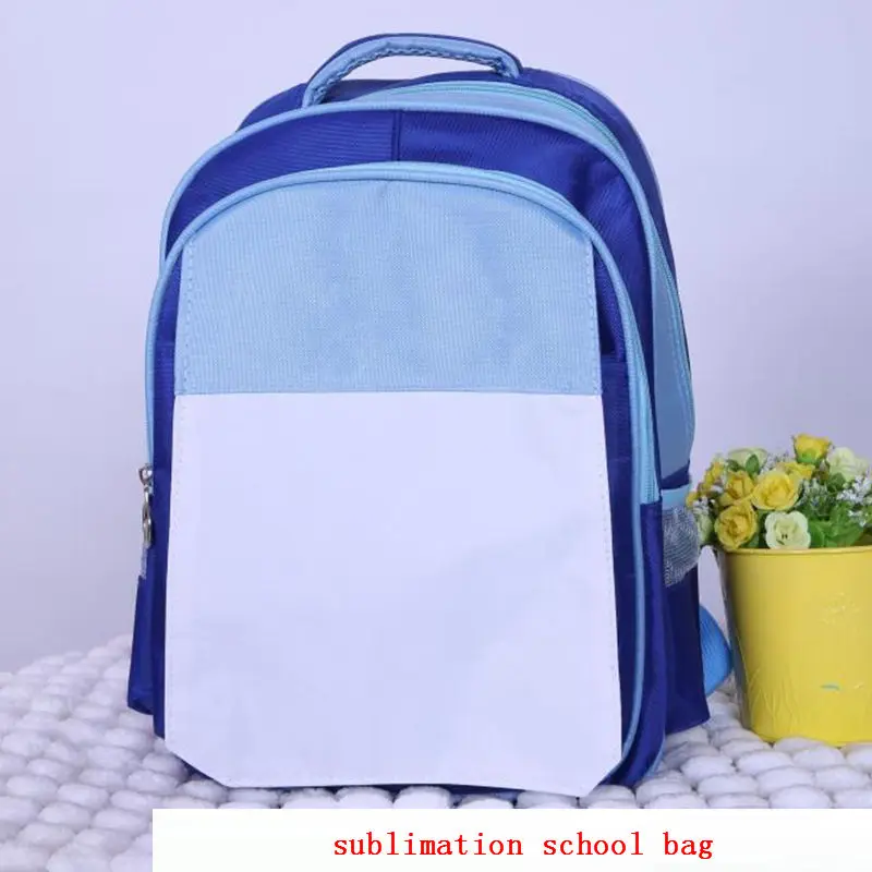 sublimation school bag for girls boys Thermal transfer printing