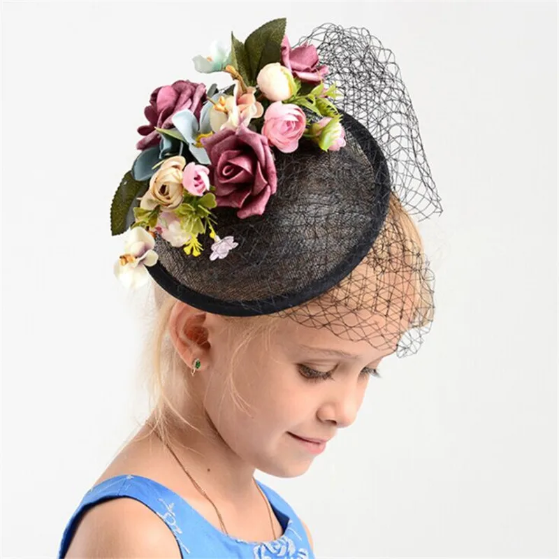 Handmade-Fashion-Flower-Sinamay-Fascinator-Hair-Headband