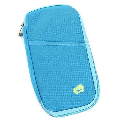 type 1 blue PURDORED, 1 шт., чехол для паспорта, водонепроницаемый держатель для паспорта, дорожный кошелек, кошельки для кредитных карт, органайзер, аксессуары для путешествий - Цвет: type 1 blue