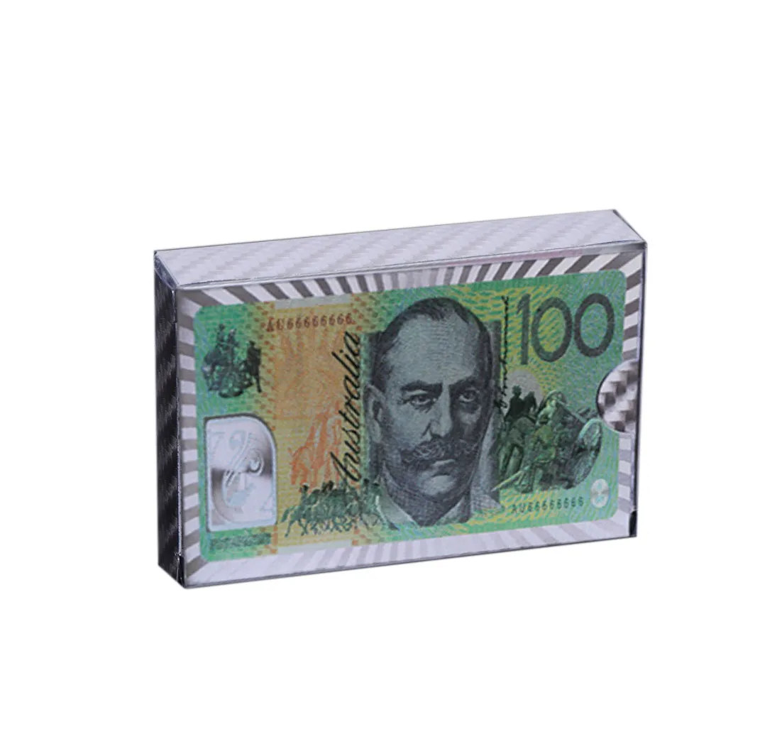 

AUD 100 Silver Playing Card Collectible Poker Cards Worth Collections Customized Gift