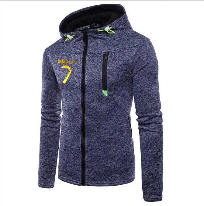 

Fashion new men's CR7 Cristiano Ronaldo hoodie sweatshirt print headdress hoodie hip hop street jacket clothing