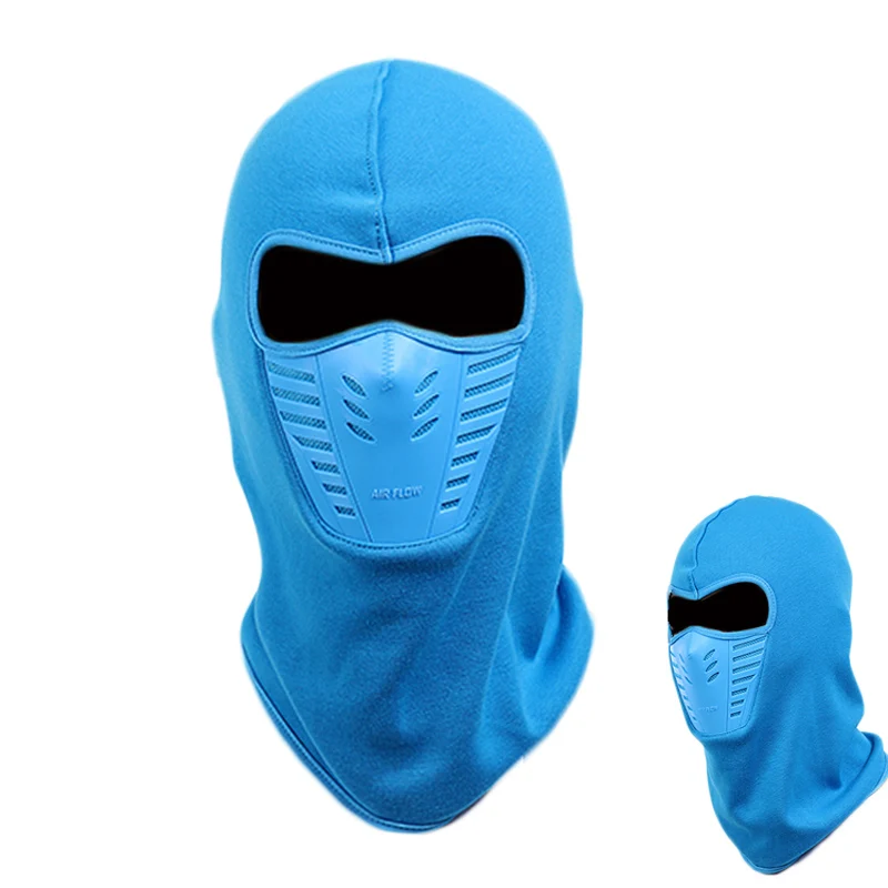 Зимняя теплая мотоциклетная Ветрозащитная маска для лица для мотокросса лицо в маске Cs маска для улицы теплая велосипедная термальная Флисовая Балаклава