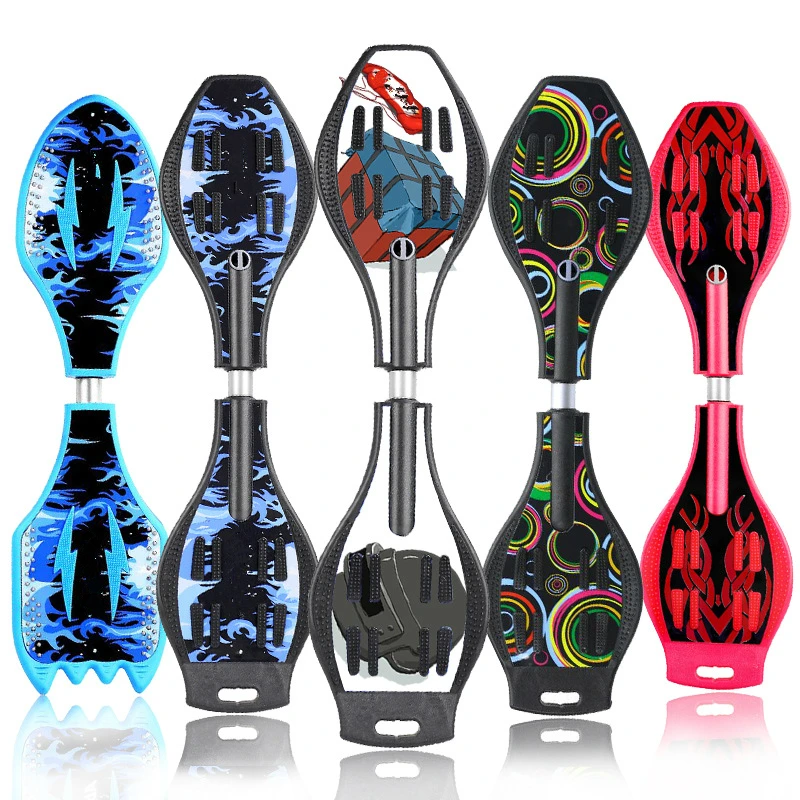 

Adult Children's Two-wheeled Skateboard Beginners Flashing Vitality Board Two-wheeled Scooter