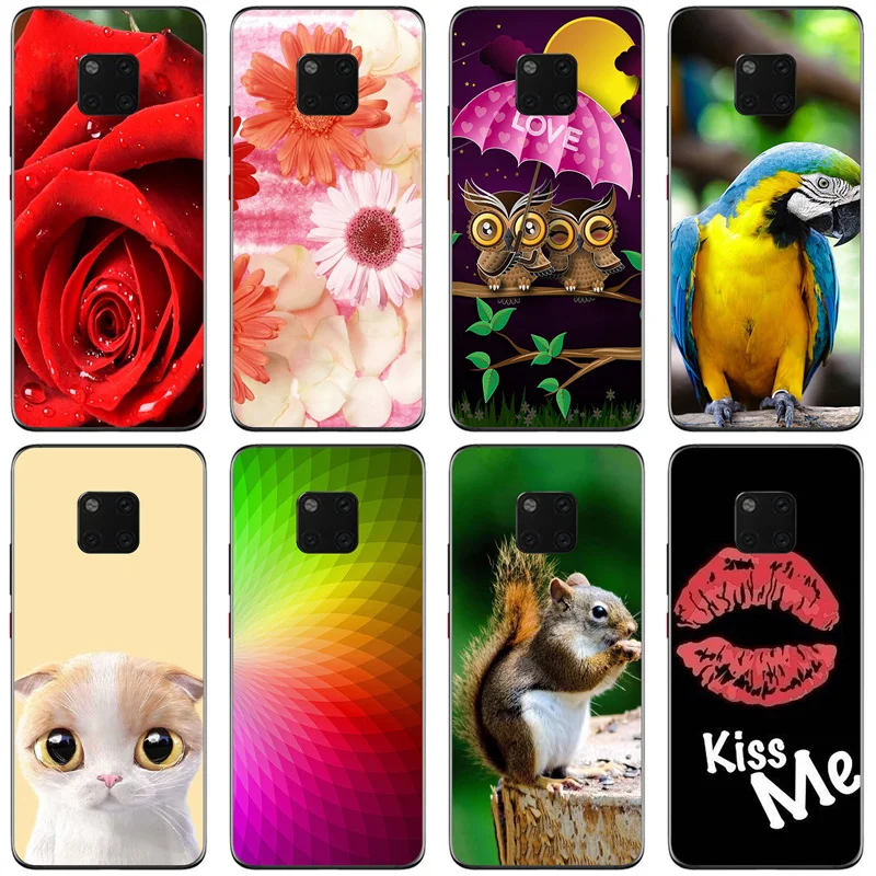 Case for Huawei Mate 20 Pro Case Silicone Cute Funda for Huawei Mate 20 Pro Cover TPU Coque for Huawei Mate 20 Pro Phone Case