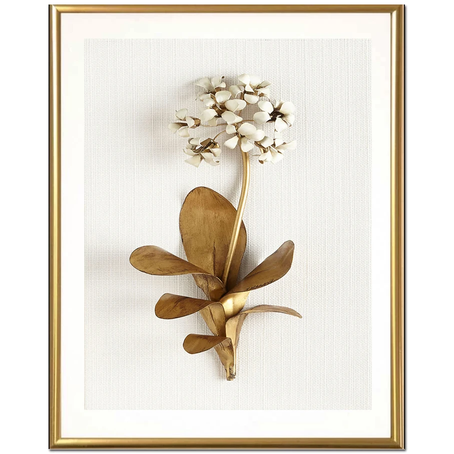 

Picture Frame Metal Golden Photo Frame Classic Minimalist Desktop Decor 9x13 13x18 21x30cm Pleixglass Inside Certificate Frame