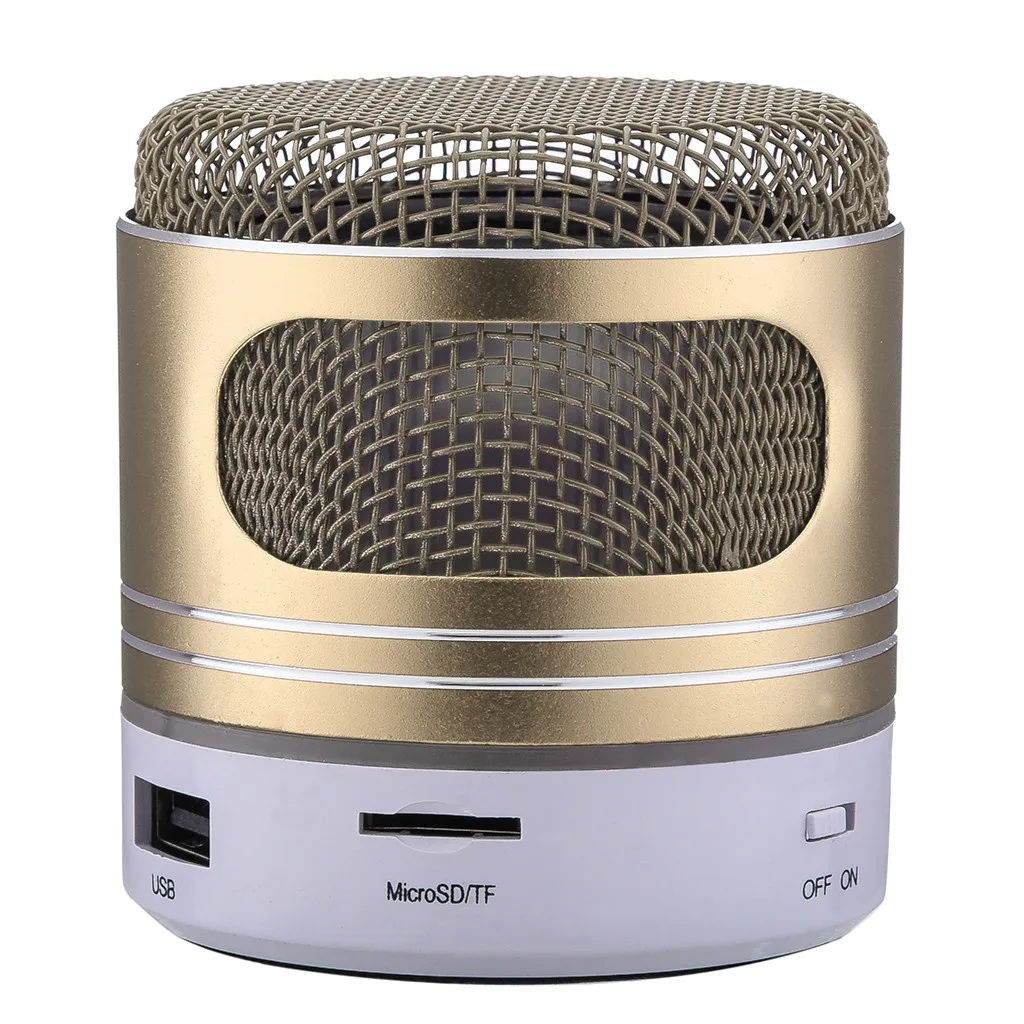 Портативный 3 Вт Hi-Fi динамик Мини Bluetooth динамик USB светодиодный светильник Беспроводная музыкальная шкатулка сабвуфер маленький Z517