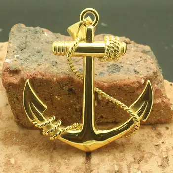 

316L Stainless Steel Cool Punk Gothic Anchor Pendant