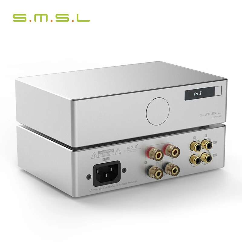 SMSL DA 8 ICEpower50ASX2 NJW1194 Hi Res Настольный высокопроизводительный цифровой усилитель
