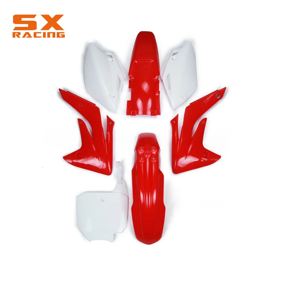 

Motorcycle 7 PCS Body Plastic Cover Fender Mudguards Kit Set For HONDA CRF150R CRF150RB 2007 2008 2009 2010 2011 2012 2013