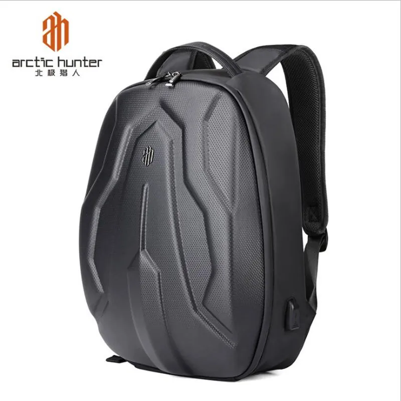 

Arctic Hunter 17 Inch Hard Shell Laptop Backpack Multifunction Travel USB Charging Bag Teenager Hardshell Backpacks Anti-theft
