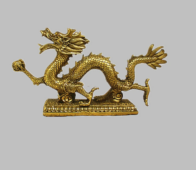 SUIRONG---2017 531+++A copper dragon Feng Shui Zodiac Hanlong base Zhaocai urge official | Дом и сад
