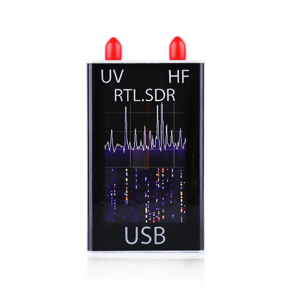 Радиоприемник 100 кГц-1,7 ГГц Полнодиапазонный UV HF RTL-SDR usb-тюнер R820T+ 8232 радиоприемник