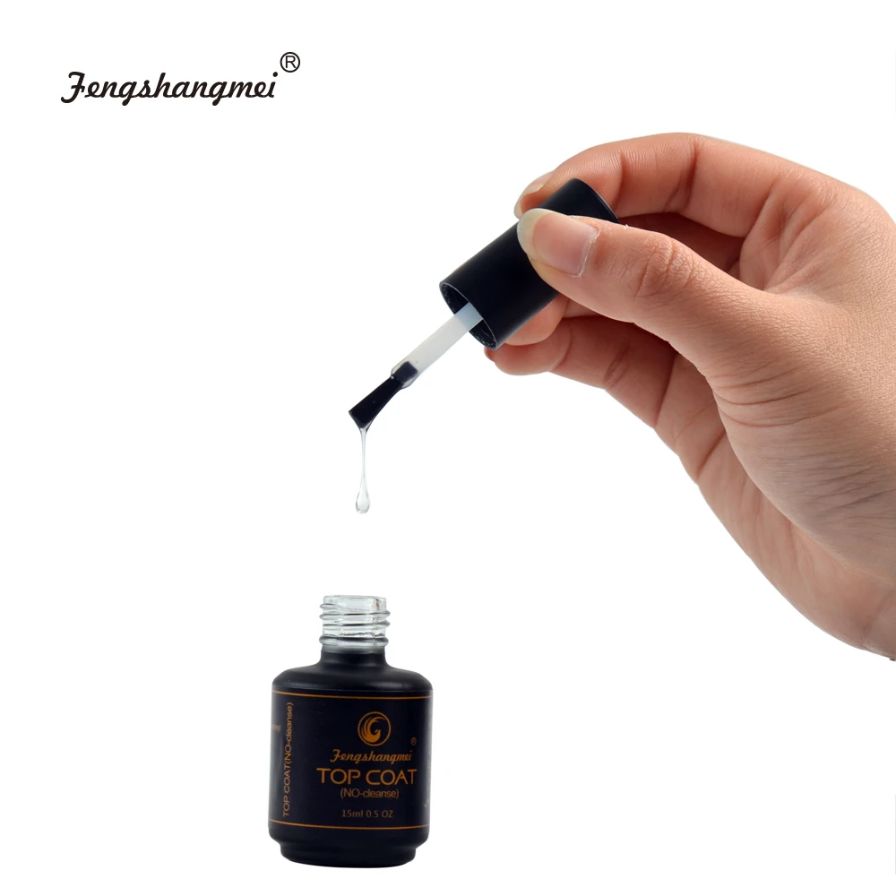 Nail Tops Gel UV Varnish Sealer Led Nail Gel Polish Diamond Top Coat 15ml gel nail polish gel nail varnish