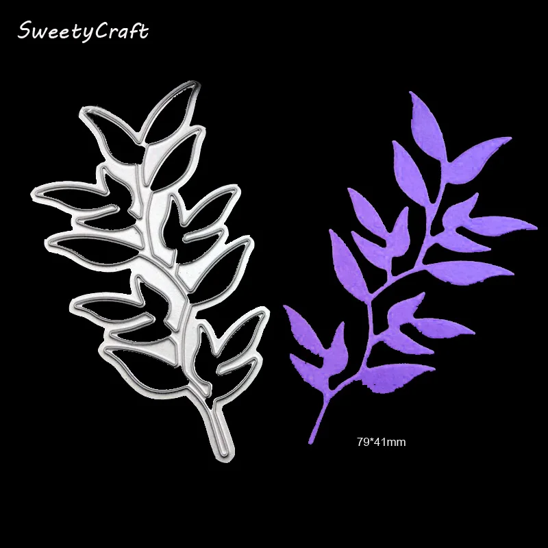 

METAL CUTTING DIES Spring tree leaf Craft Dies Scrapbook album PAPER CRAFT embossing stencils template cutter Card Making Decor