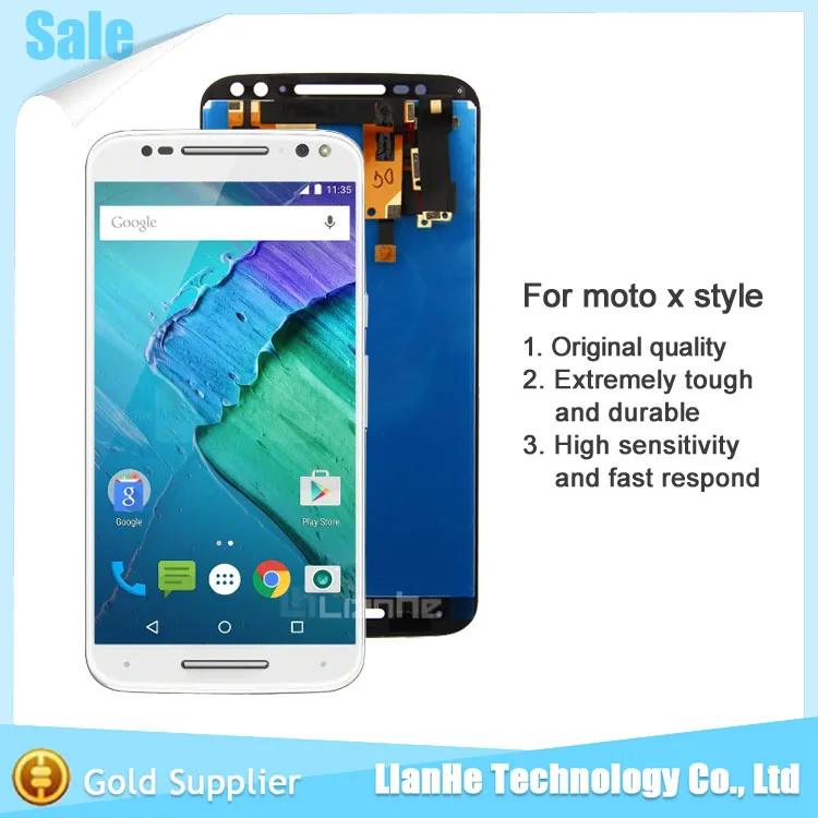 Brand New 5 7 for Motorola Moto Xstyle x3s X3 style XT1570 LCD Display Touch Screen