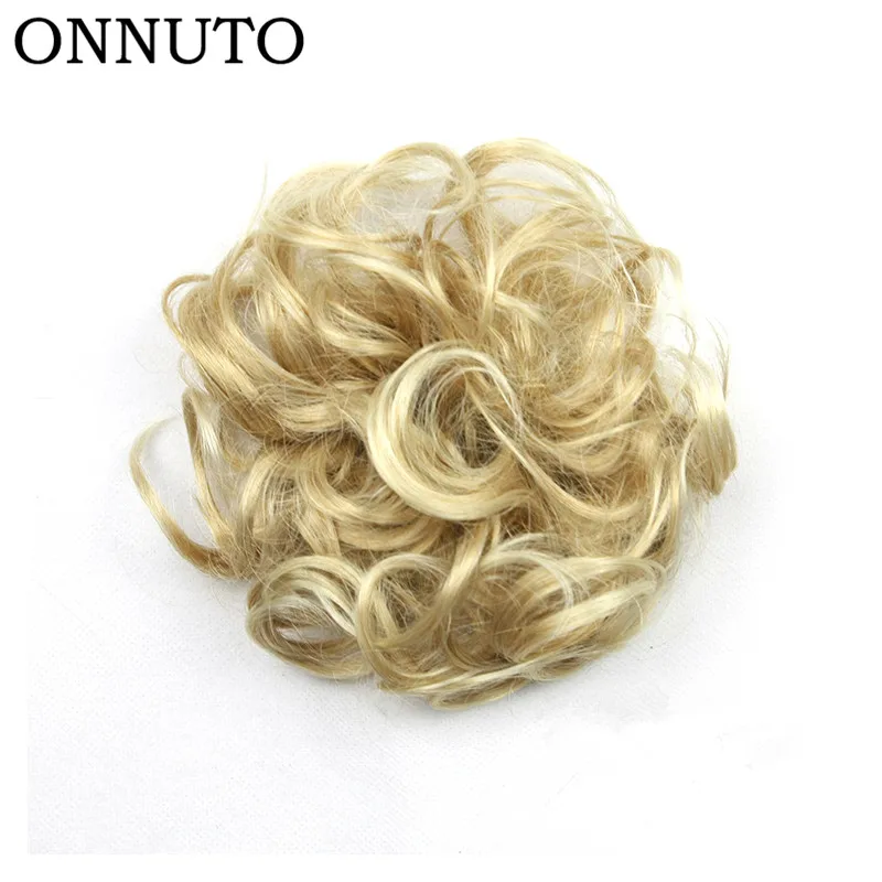 

Women Tiara Satin Curly Messy Wavy Hair Bun Extension Elastic Hair Tie Hairpiece Wig Hair Bands Fashion Hair Scrunchie S1954