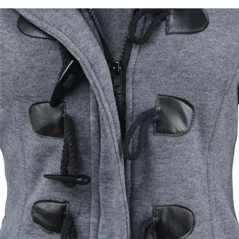 Женское пальто с капюшоном размера плюс S ~ 6XL 2018 повседневное женское женская