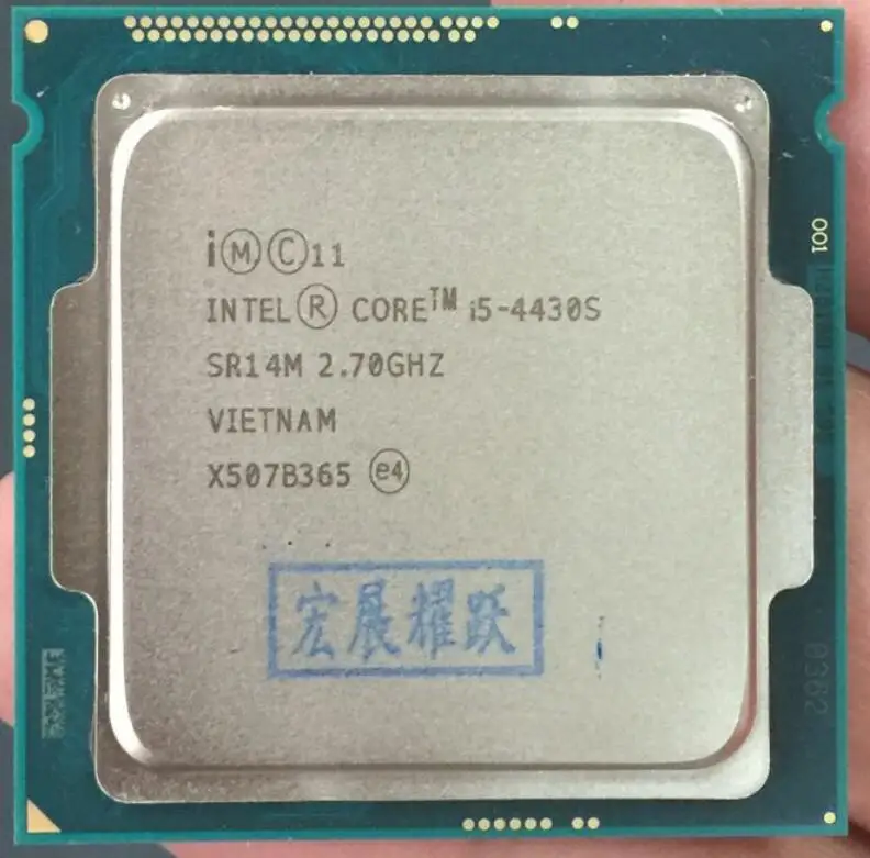 إنتل كور i5-4430S i5 4430 S المعالج (6 M مخبأ ، 2.7 GHz) LGA1150 سطح المكتب وحدة المعالجة المركزية إنتل كور i5-4430S i5 4430 S المعالج (6 M مخبأ ، 2.7 GHz) LGA1150 سطح المكتب وحدة المعالجة المركزية