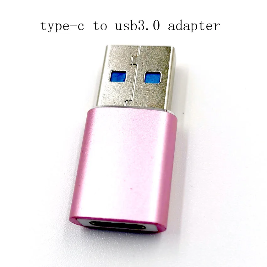 Адаптер USB 3,0 с разъемом «Папа-папа» на type-C «Мама», адаптер OTG на USB C, корпус из сплава, четыре цвета на выбор